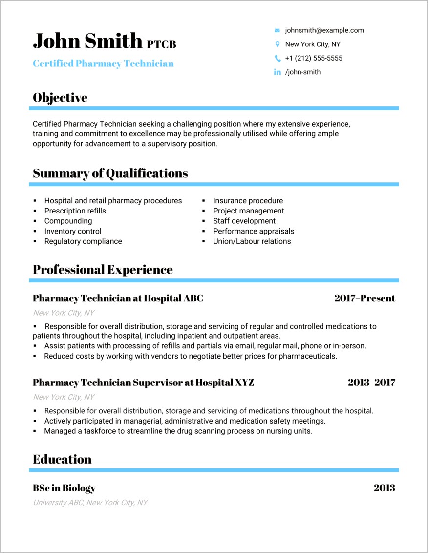 Example Of Employment Goals For Resume