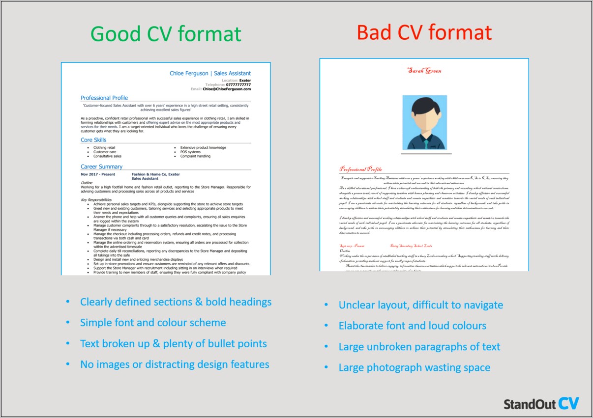 Example Of Gig Requirement For Resume Writing
