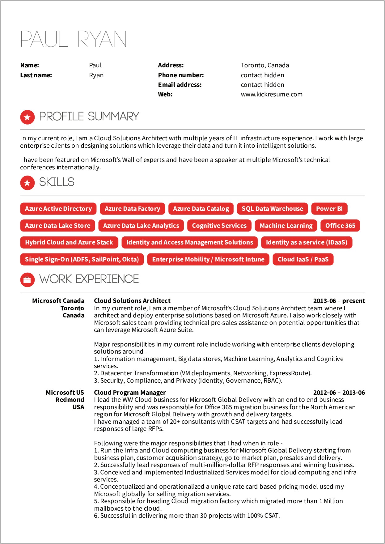 Example Of Resume That Has A Gap
