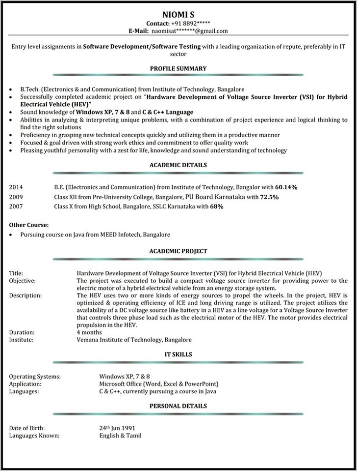 Examples Of Administrative Experience For Resume
