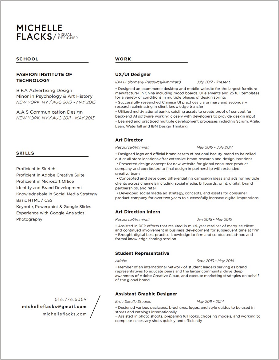 Examples Of Logos In A Resume