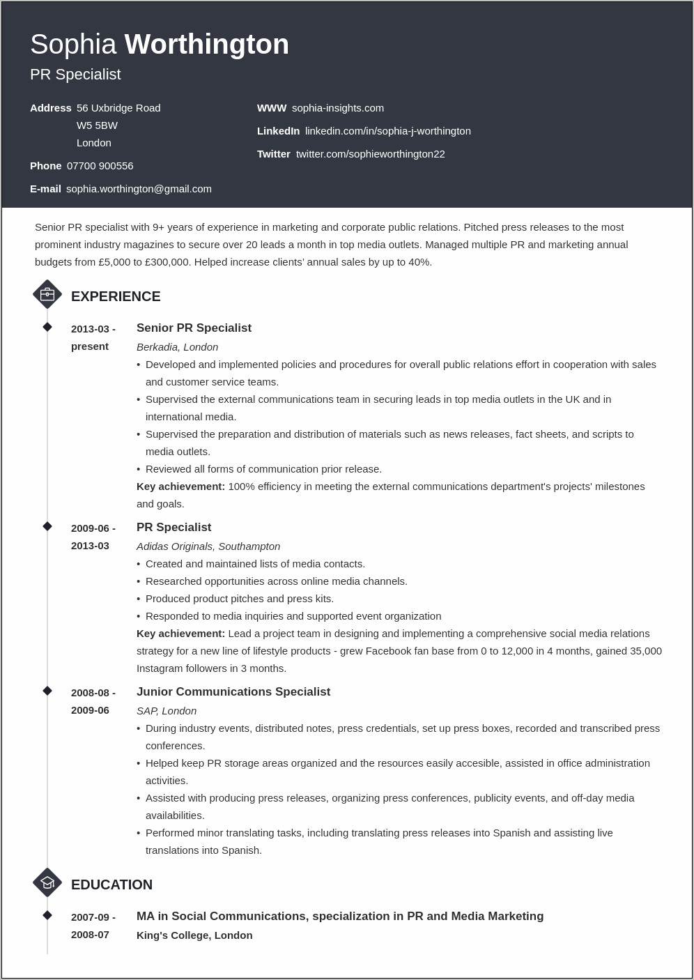 Examples Of Skills And Expertise On Resume