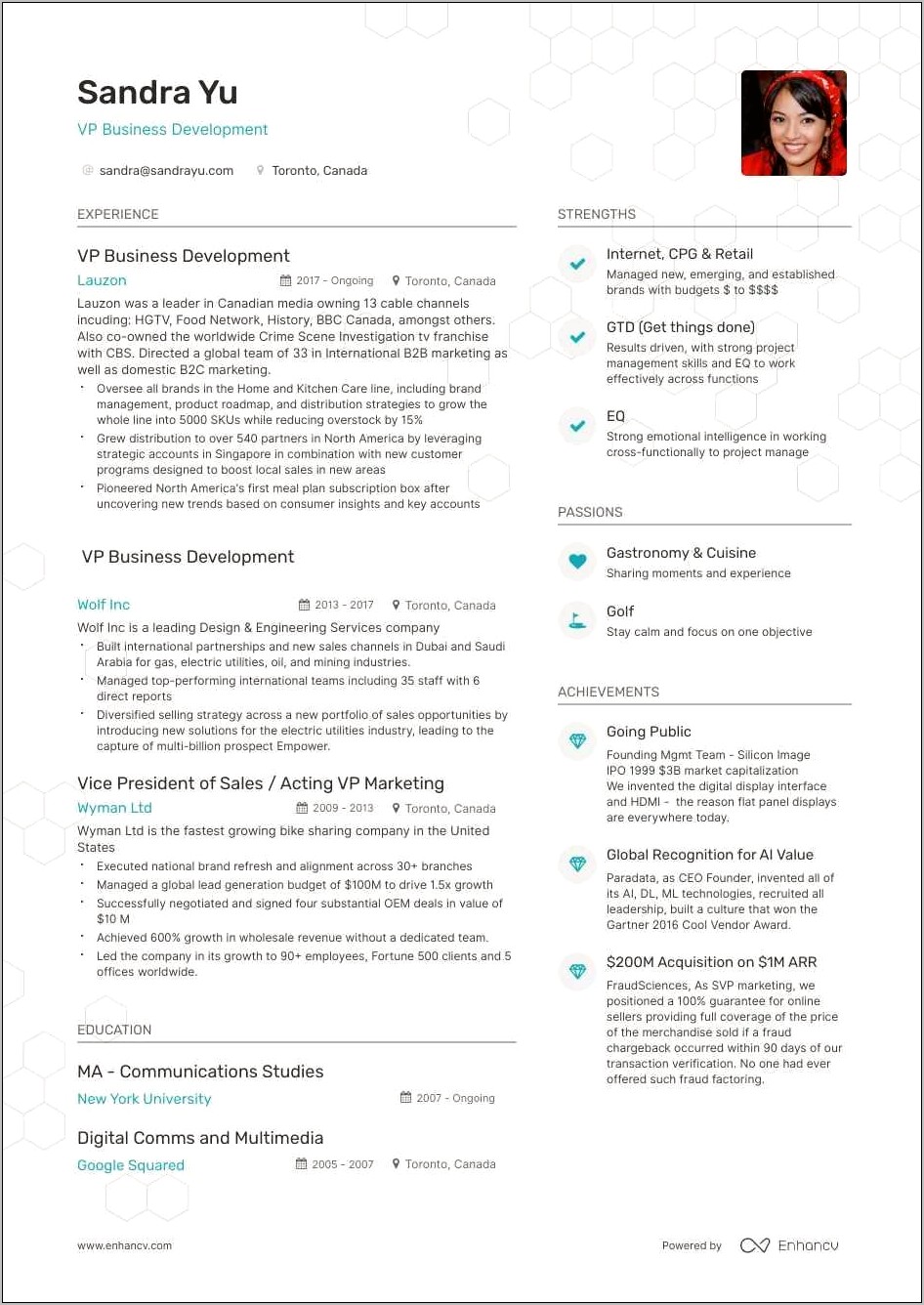 Examples Of Using Emotional In A Resume