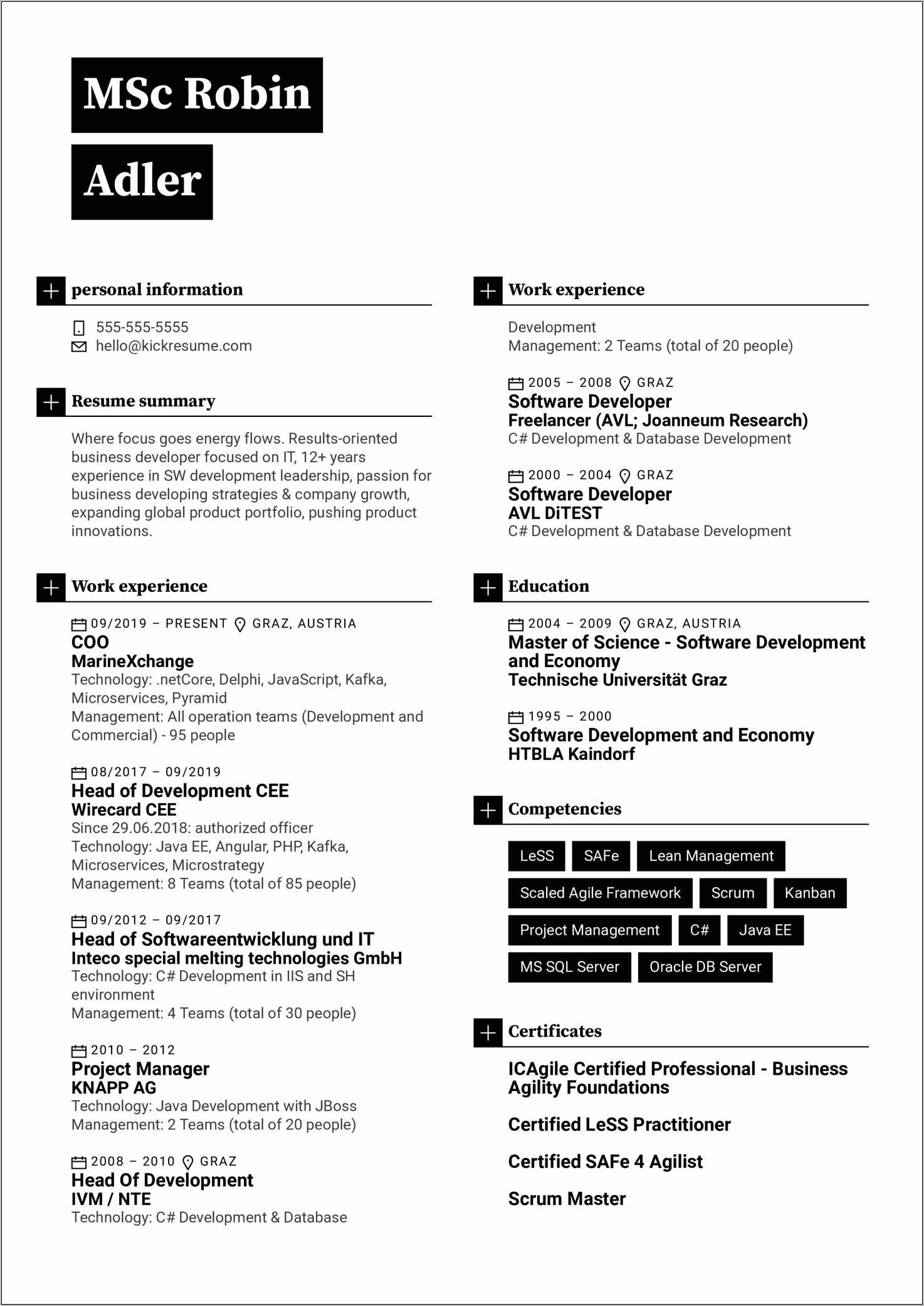 Executive Assistant Coo Resume Samples 2018