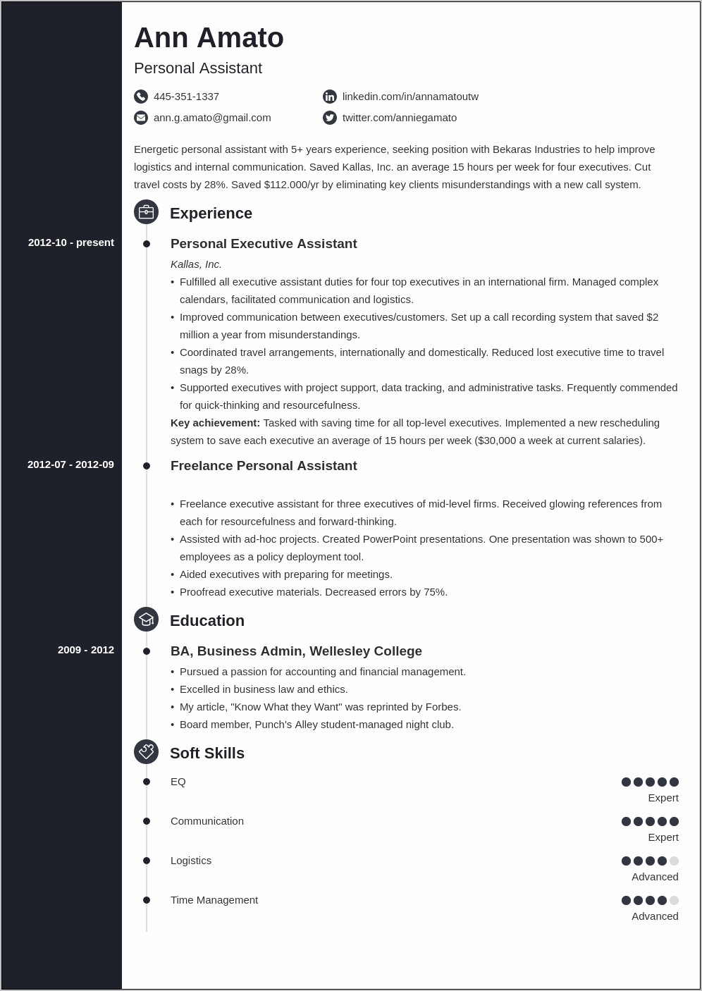 Experience Resume Format One Year Experience In Testing