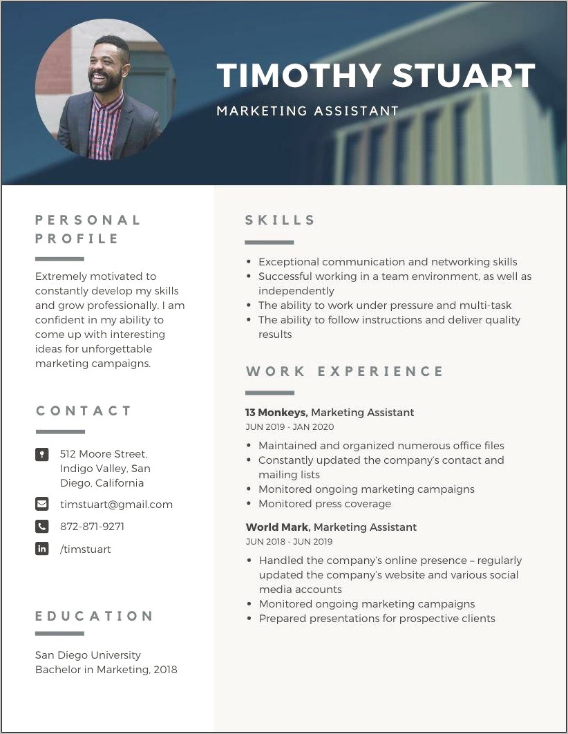 Eye Catching Skills For A Resume