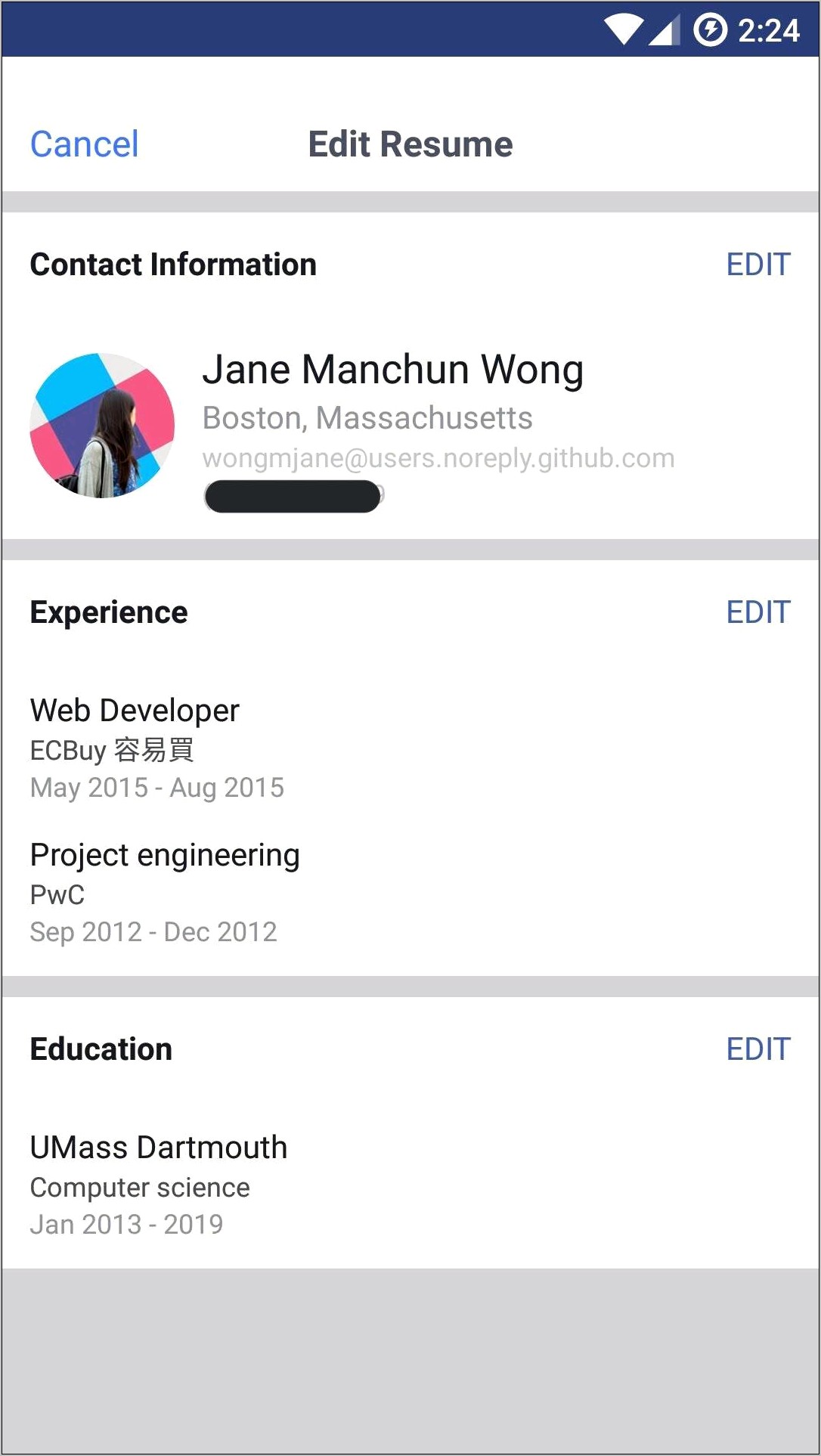 Facebook Get Resumes For Job Candidates