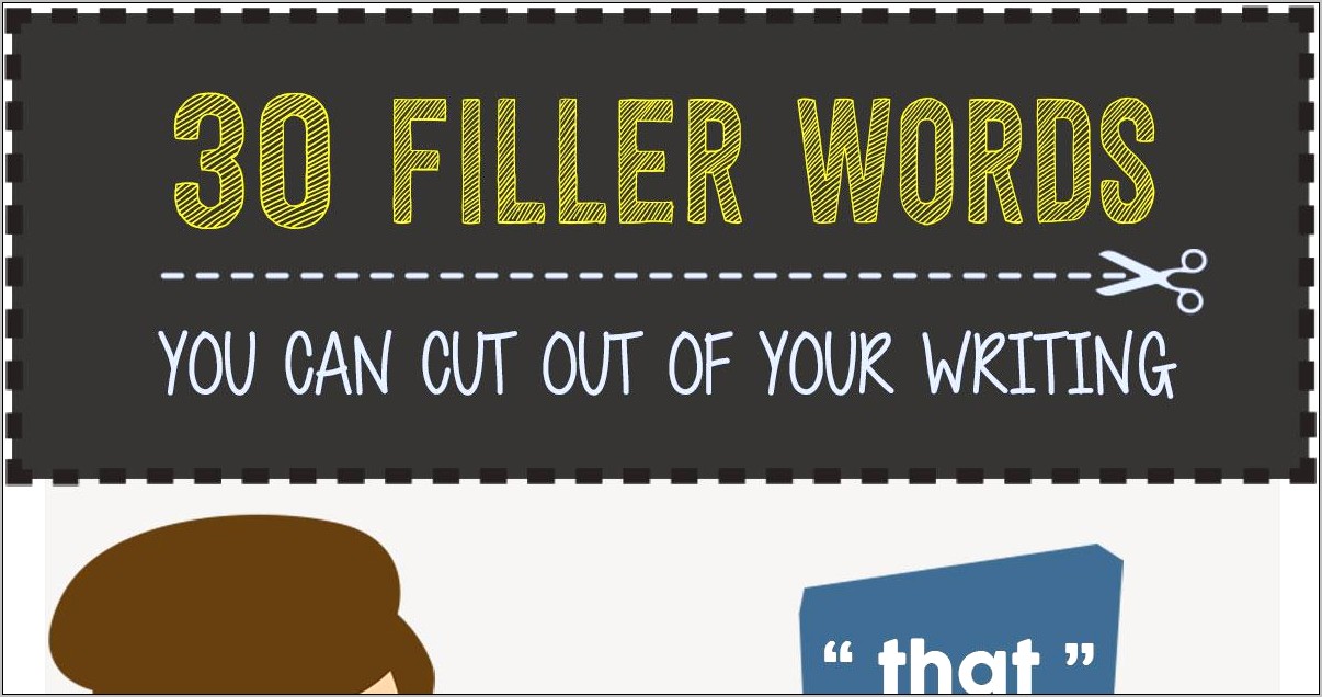 Filler Words Were Found In Your Resume
