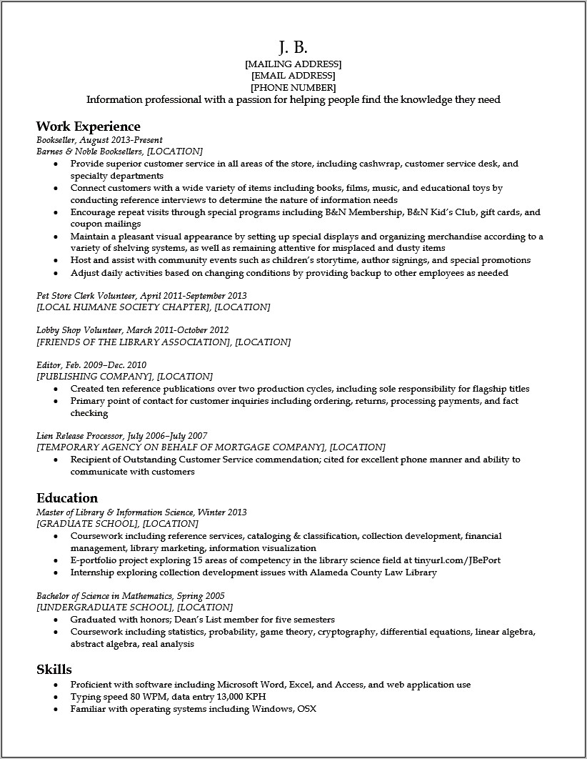Follow Up Letter After Resume Review