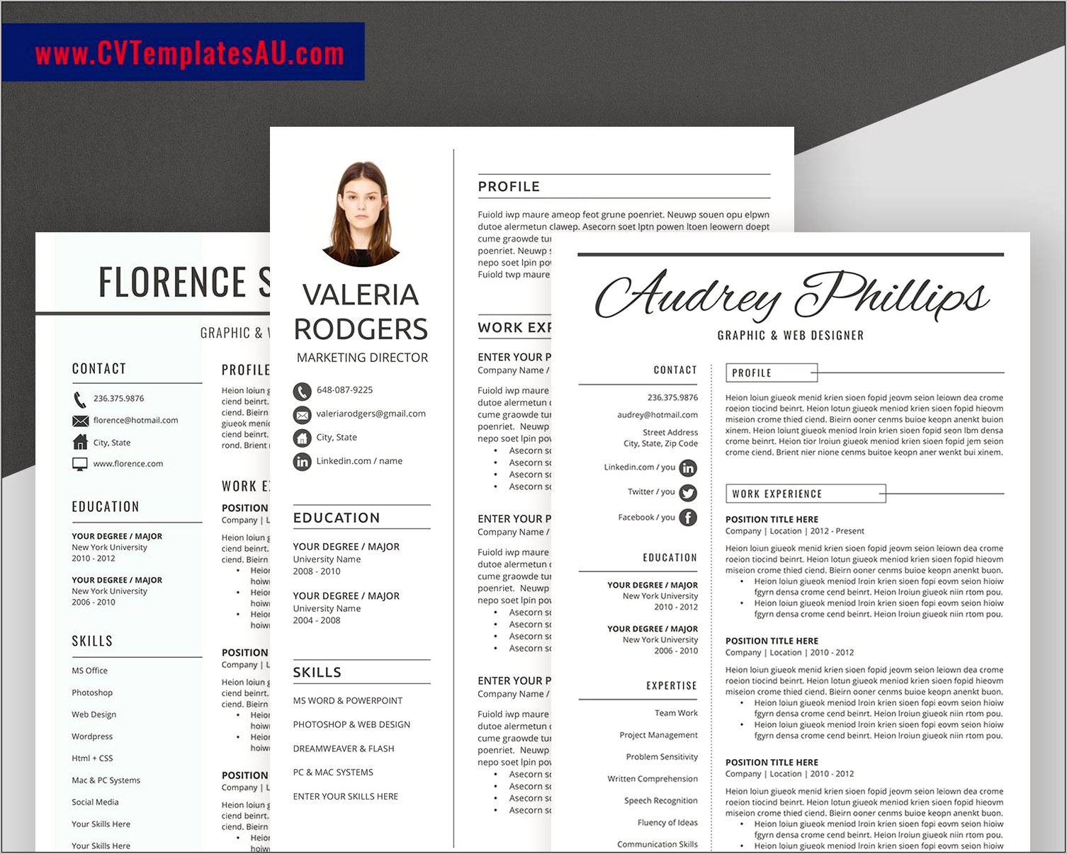 Format For A Resume On Microsoft Word