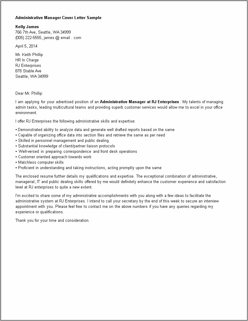 Free Customer Service Resume Cover Letter