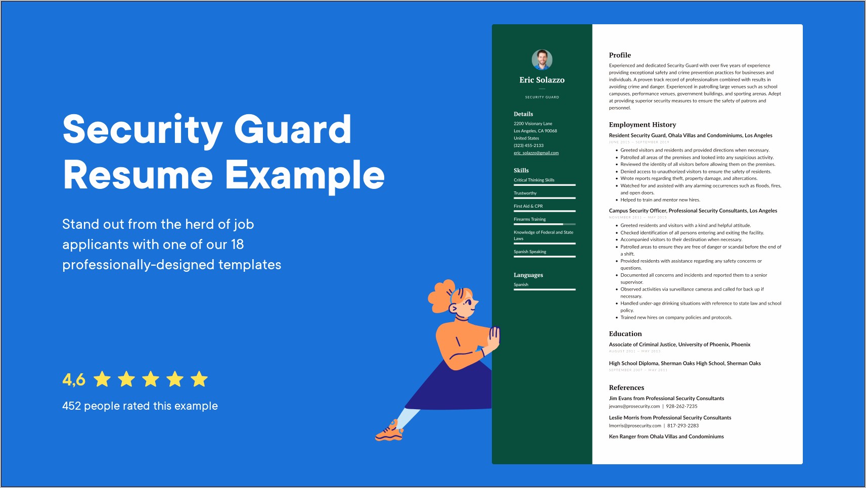 Free Download Security Guard Resume