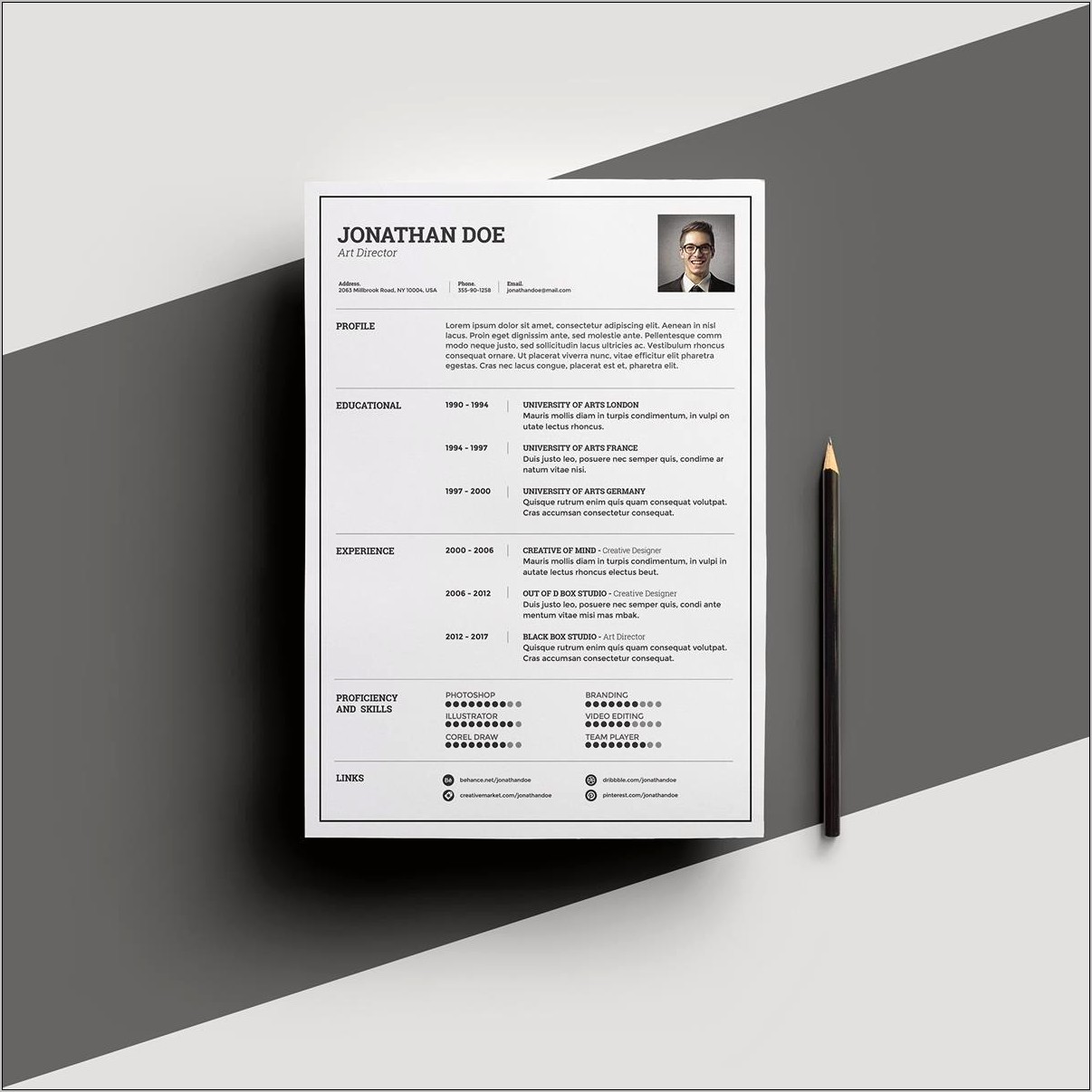 Free Libre Open Office Resume Templates Download