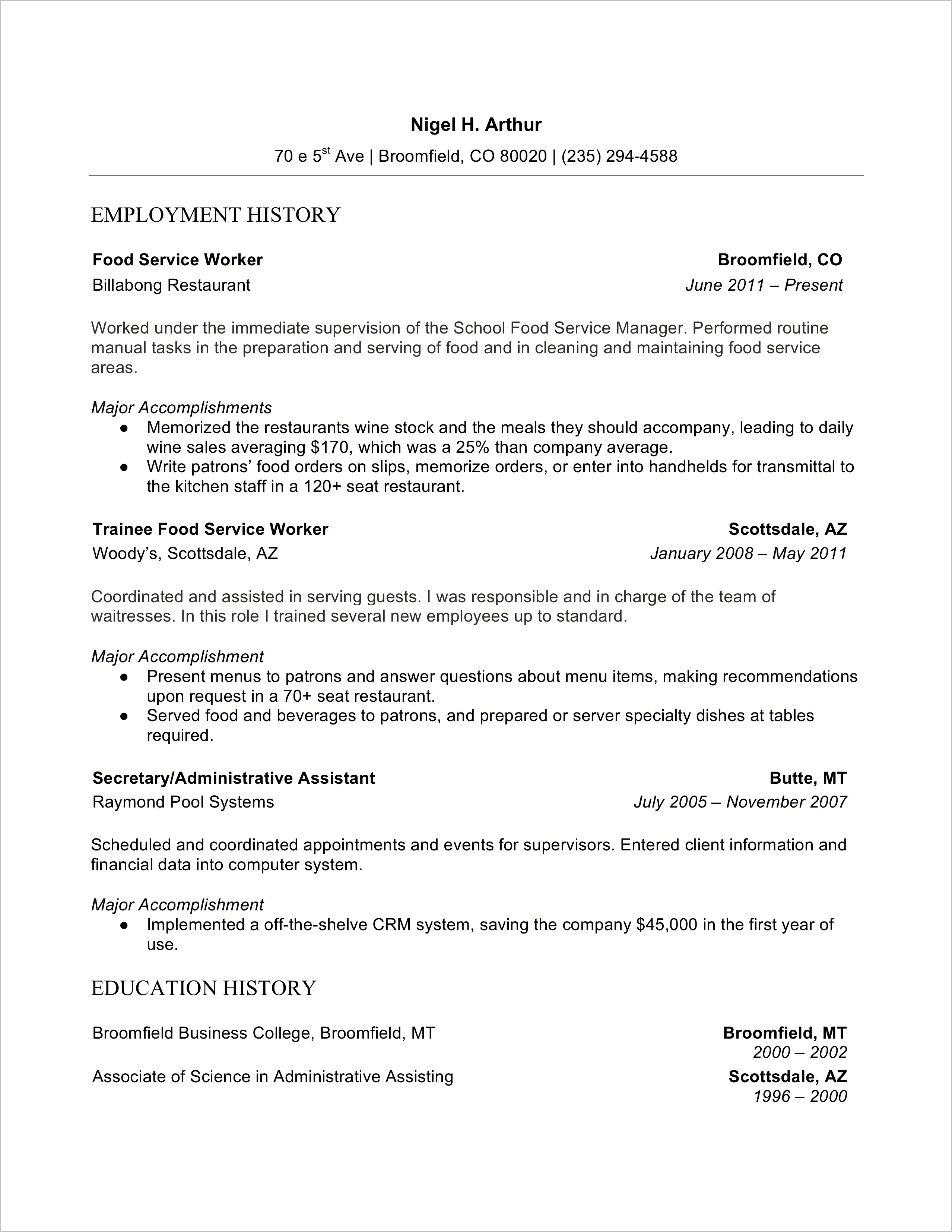 Free Microsoft Office Resume Templates 2007