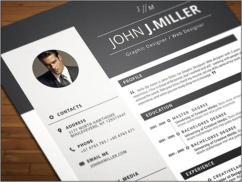 Free Microsoft Word Template For Resumes