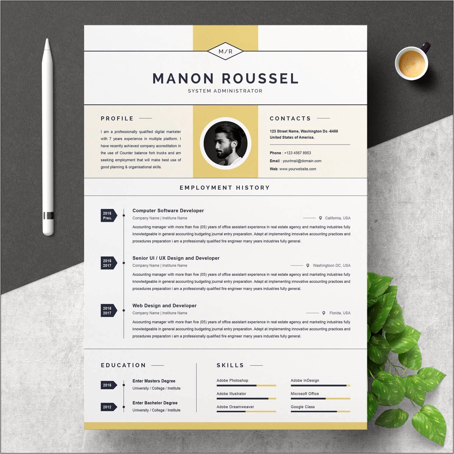 Free Office Administrator Resume Templates
