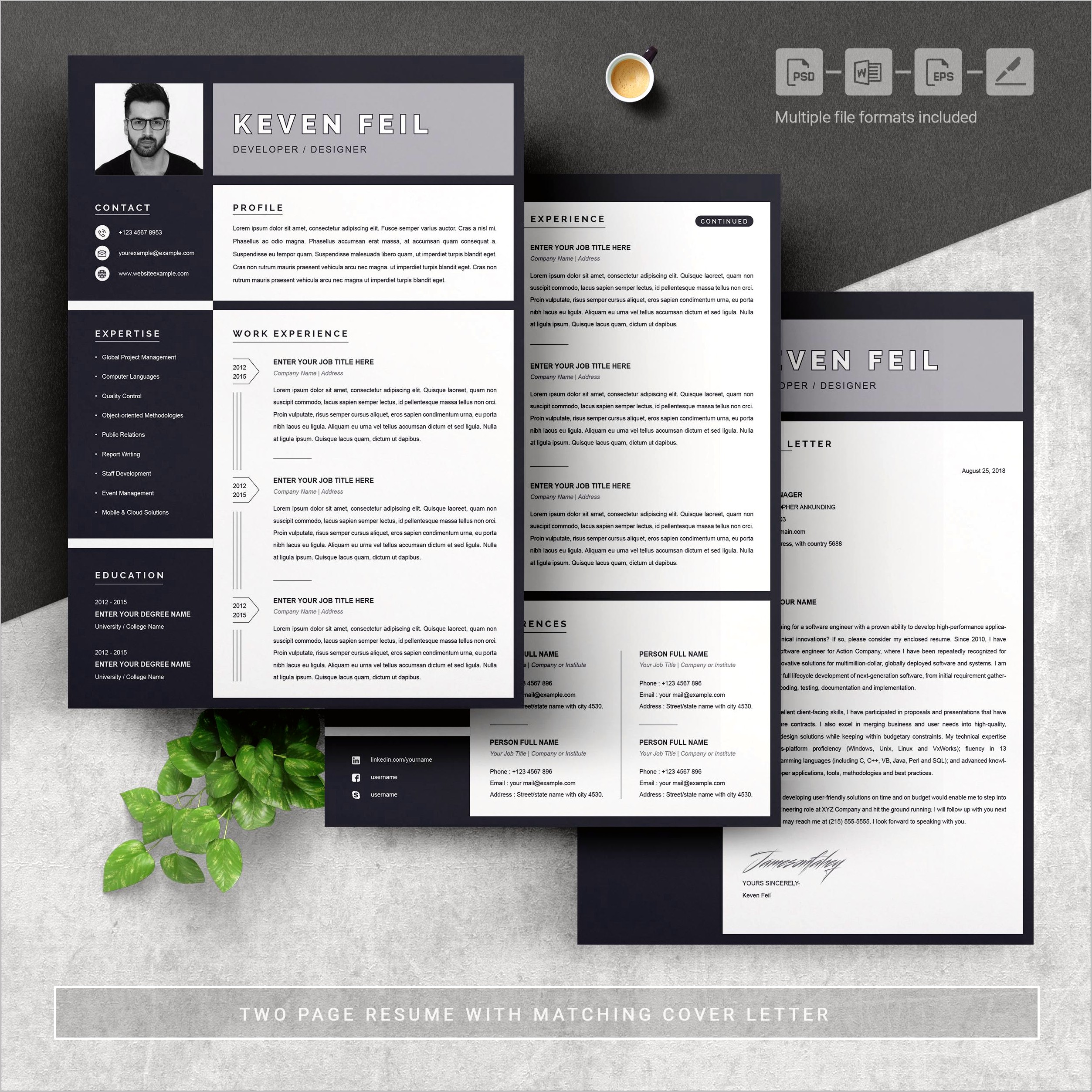 Free Printable Resume Template For Word