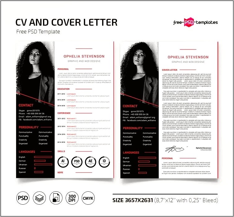 Free Resume And Cover Letter Templates 2019 Download