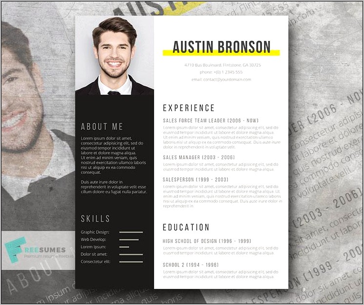 Free Resume Less 2 Pages