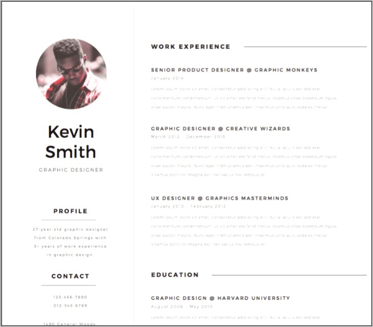 Free Resume Template For 16 Year Old