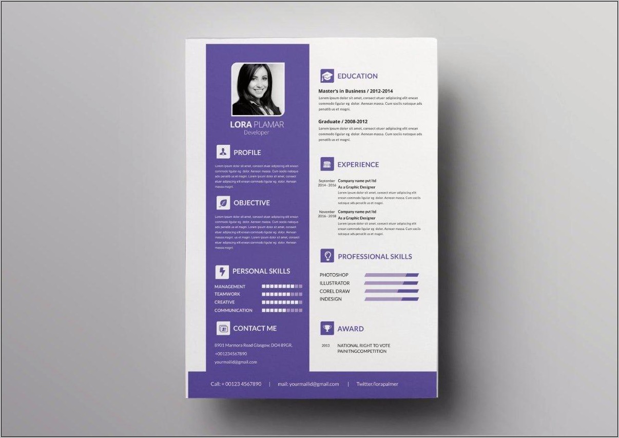 Free Resume Templte For Mac