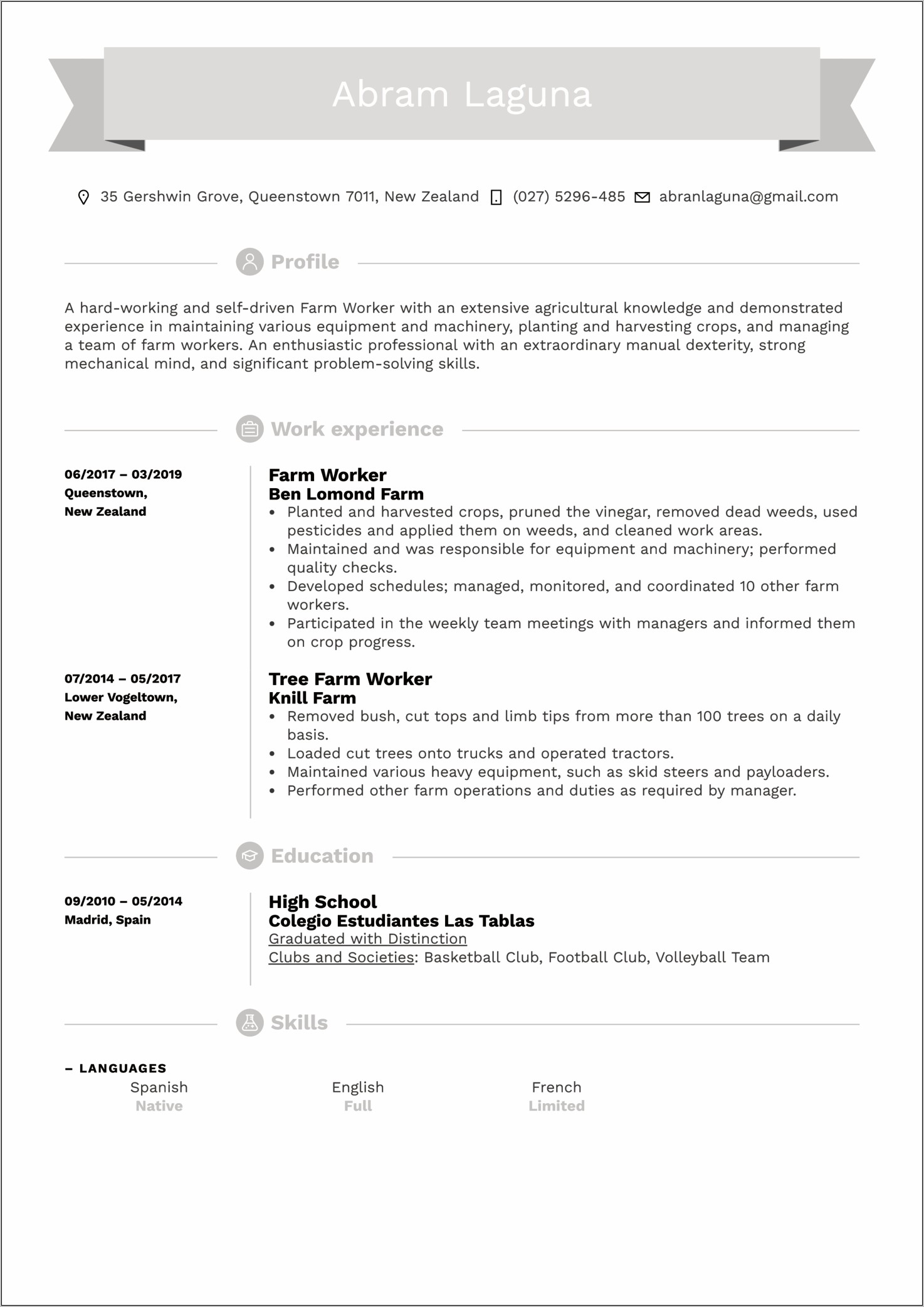 General Resume Objective Examples 2017