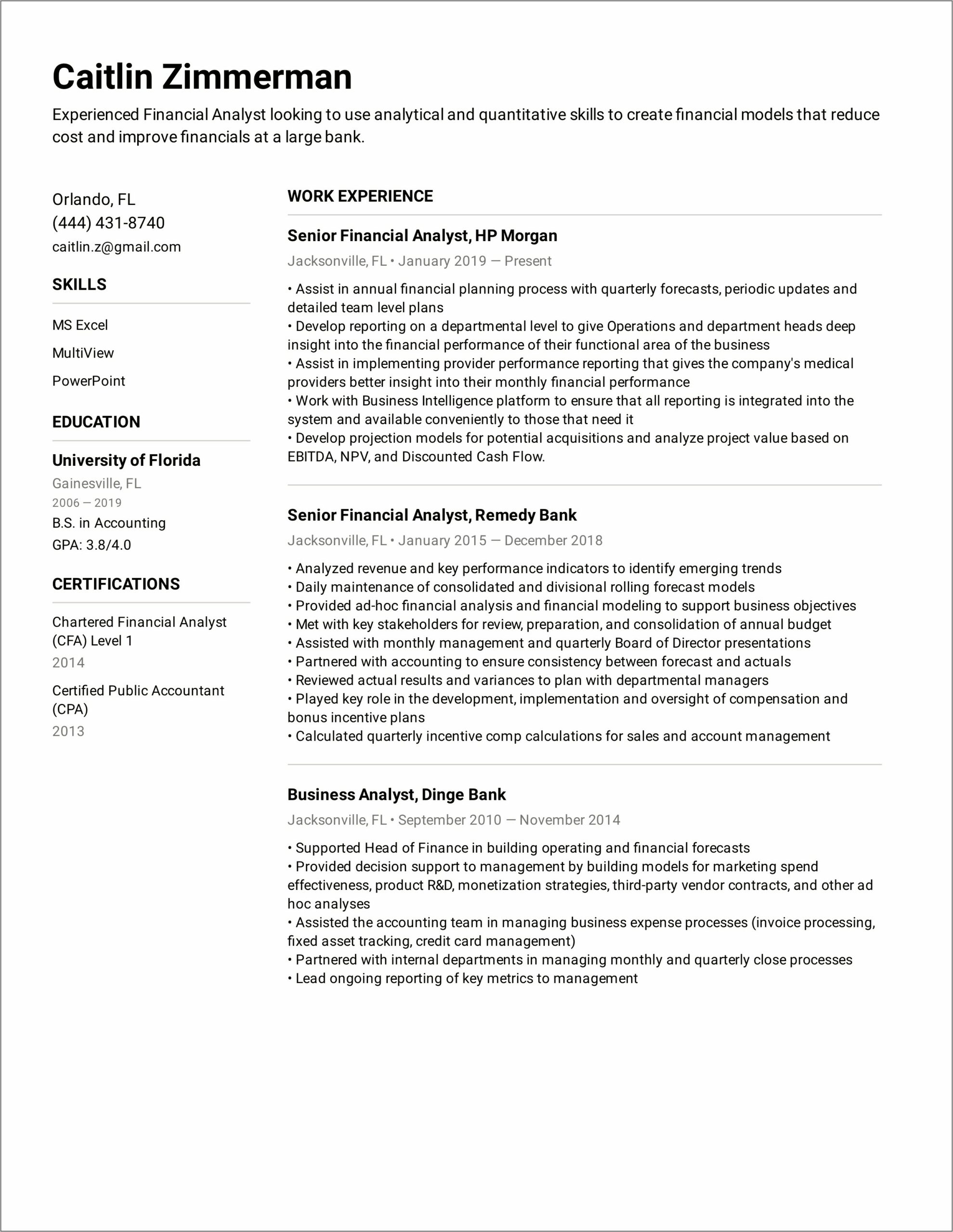 Good Colors To Use For Resume
