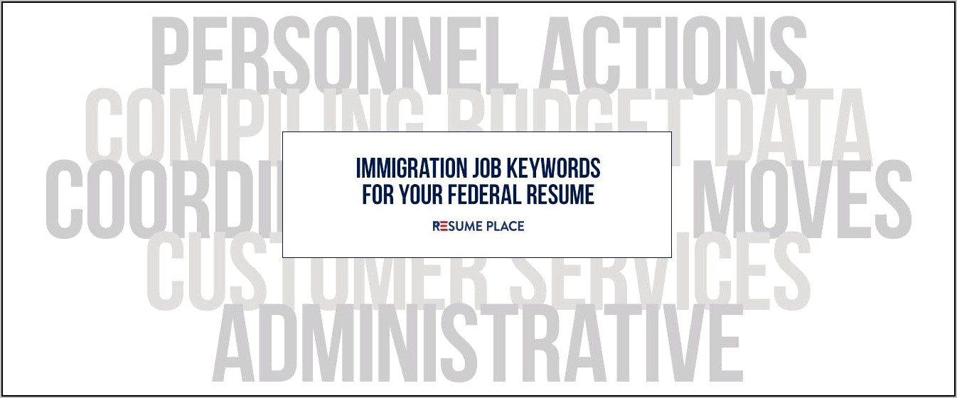 Good Descriptive Words For Resume For An Immigrant