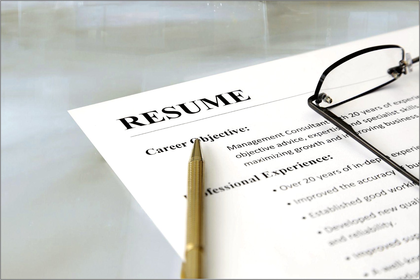 Good Objective Line For Resume