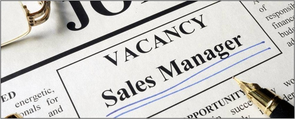 Good Objective Lines For Sales Resume