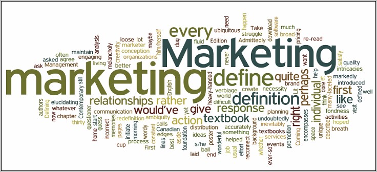 Good Things To Put On Resume For Marketing