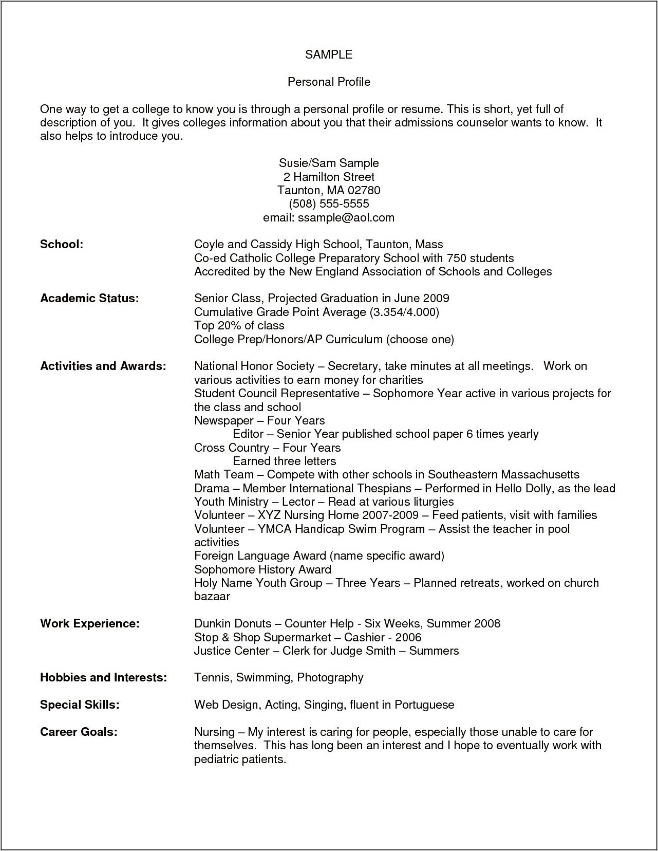 Grocery Store Carry Out Job Description On Resume