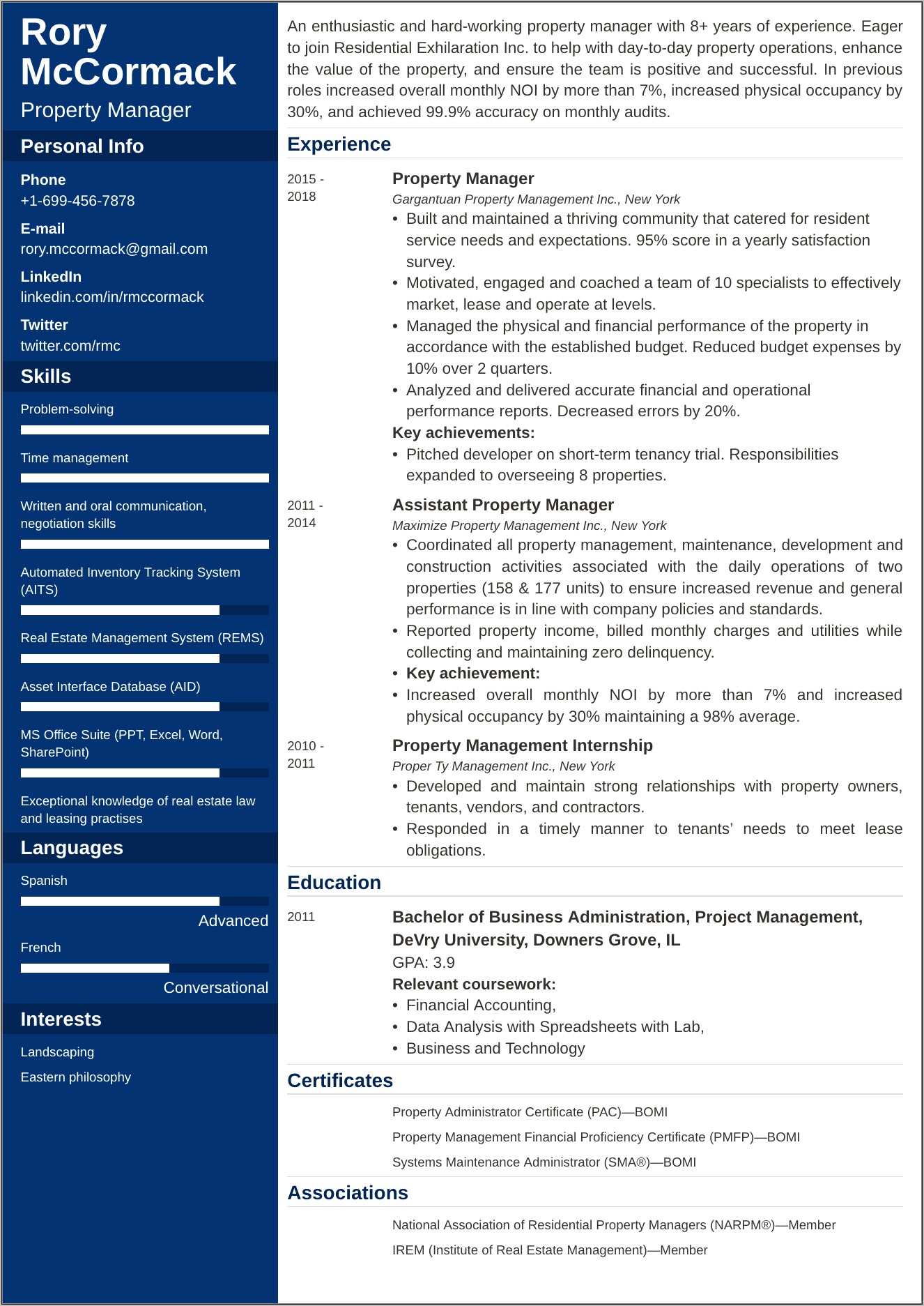 Ground Operations Manager Job Description Resume