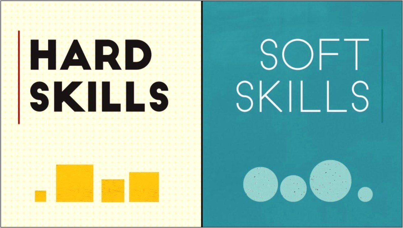 Hard Skills Vs Soft Skills Examples On Resume