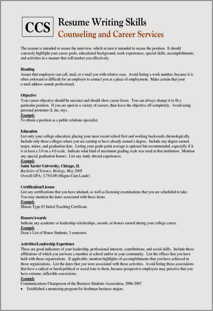 High School Awards For Students On Resume Examples