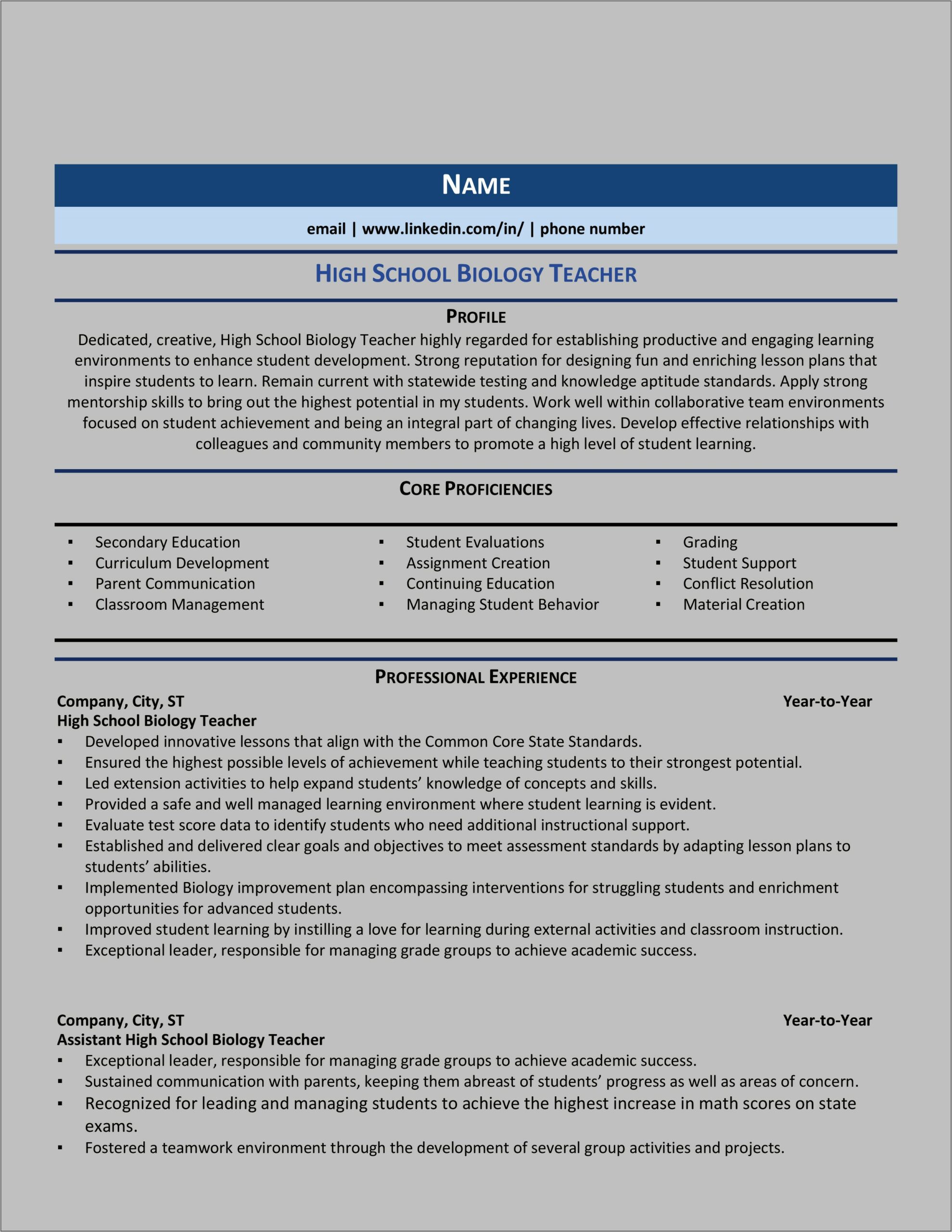 High Schoolers With The Best Resume