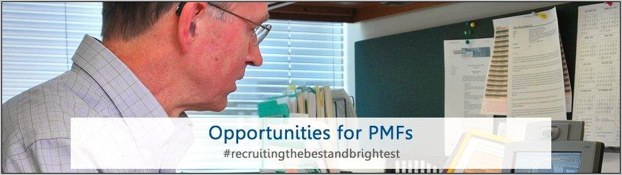 Hiring Managers Access To Pmf Resumes