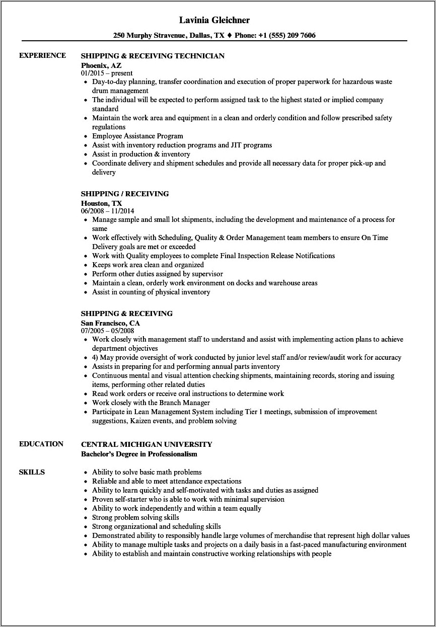 Home Depot Overnight Recover Resume Example