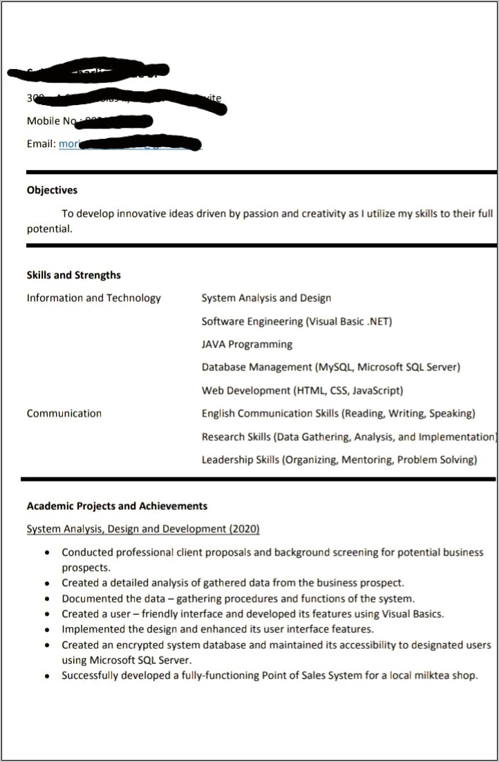 Hot To Put Part Time Job In Resume