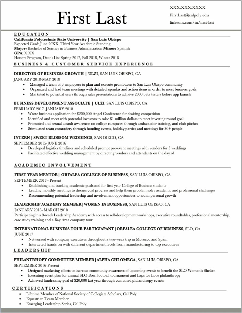 Housewife Looking For First Job Resume Examples