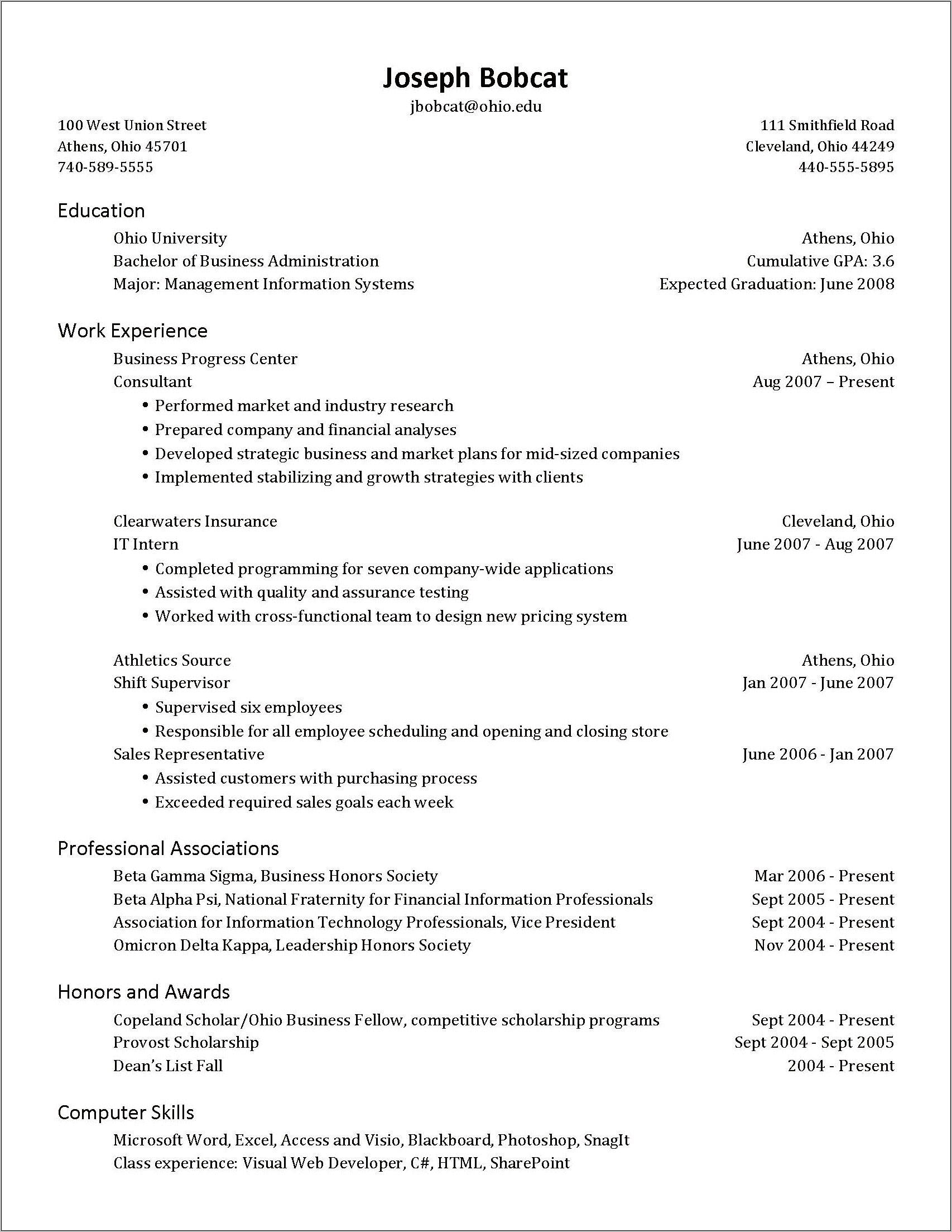 In A Resume Do You Put References