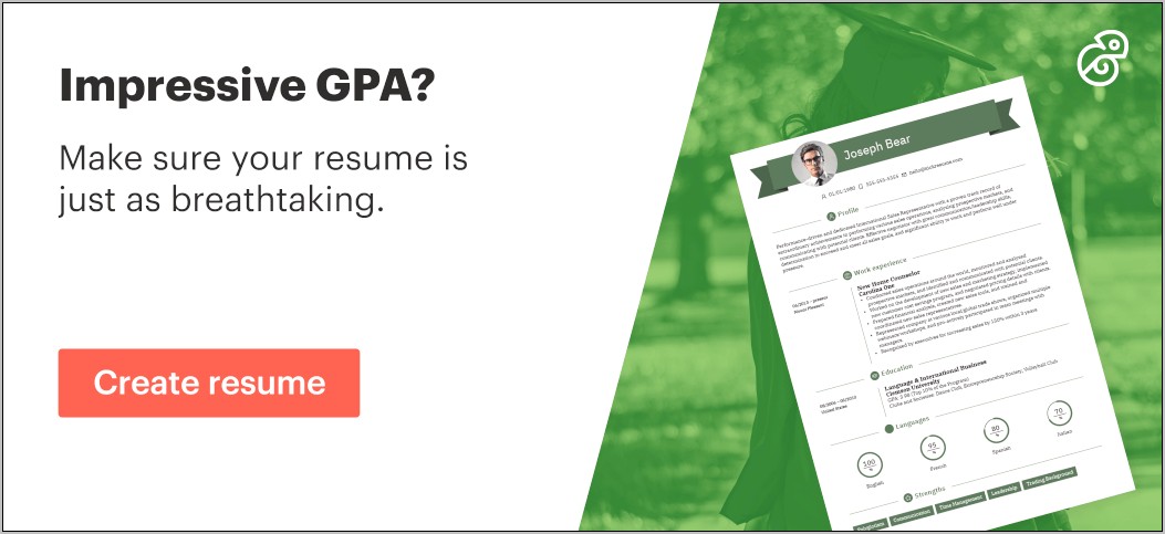 Include Gpa On Resume After First Job