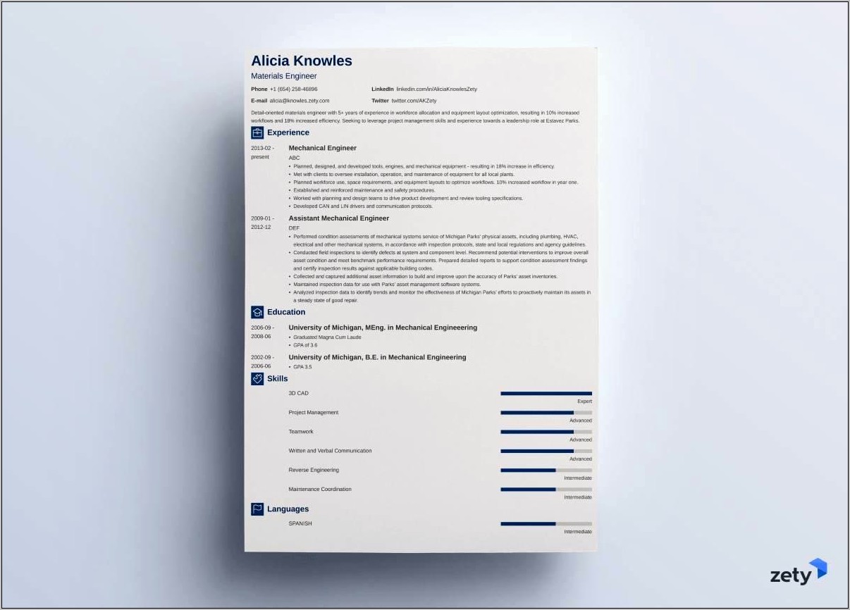 Is A 1 Page Resume Best