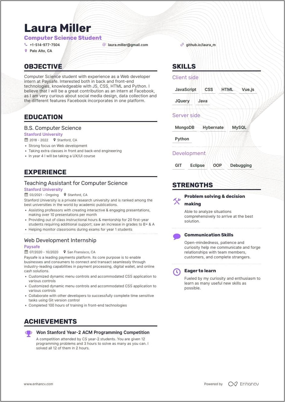 Is A Competition Considered Experience For A Resume