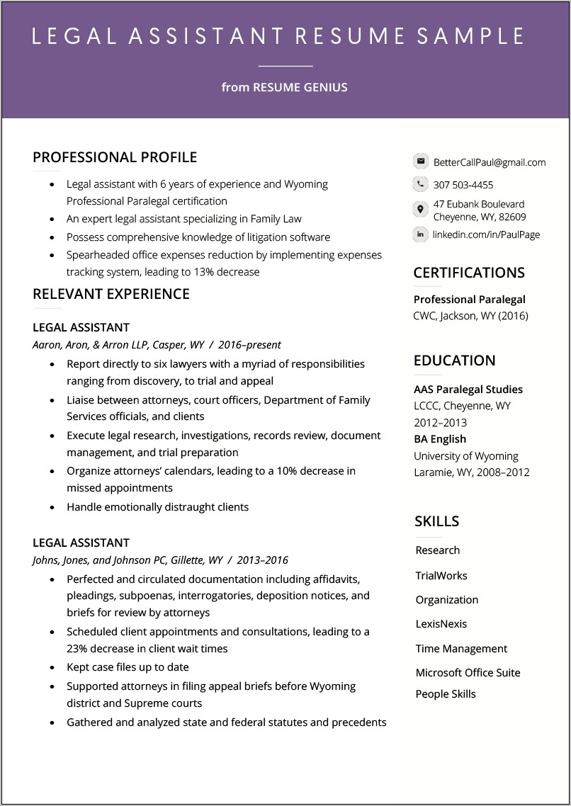 Is Asl Good On A Lawyer's Resume