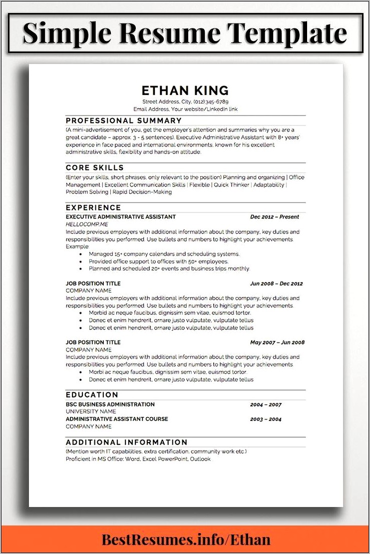 Is Flexible A Good Word For Resume