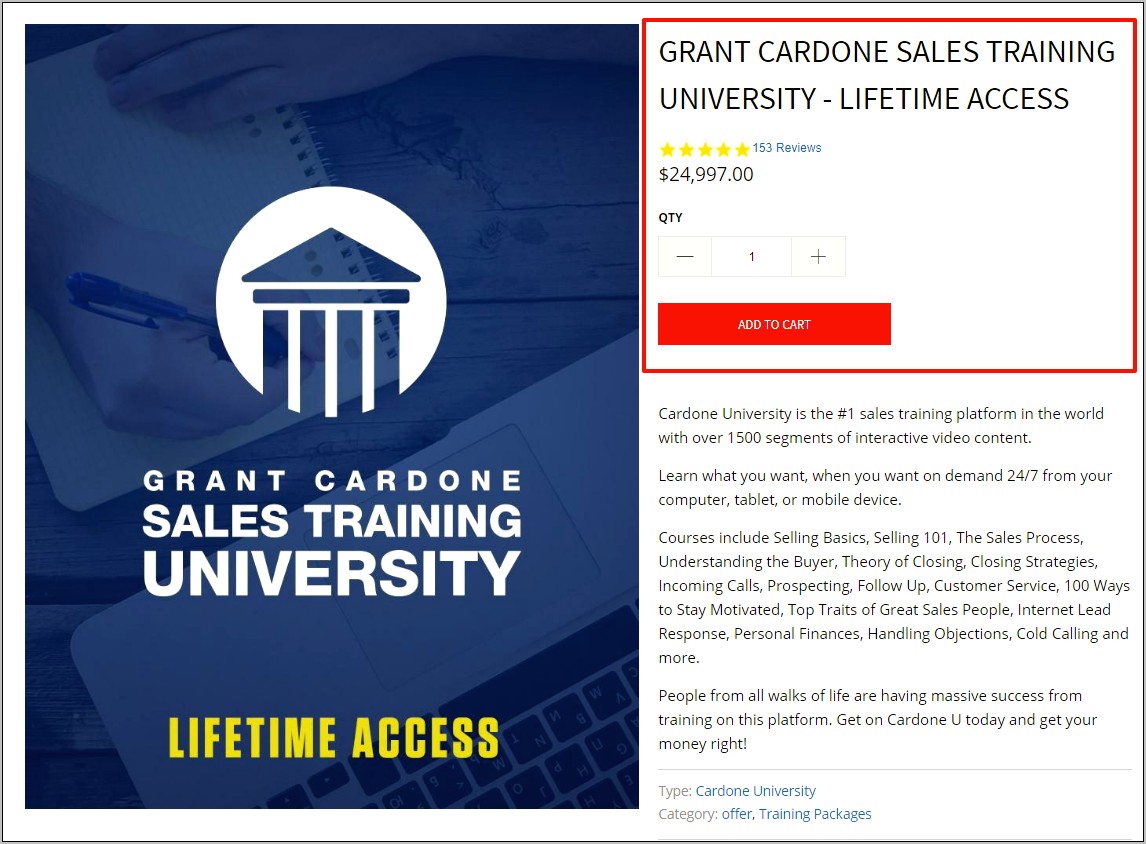 Is Grant Cardone University Certificate Good For Resumes
