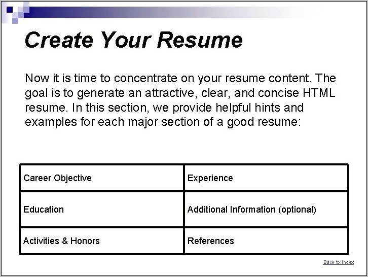 Is The Objective Section On A Resume Optional