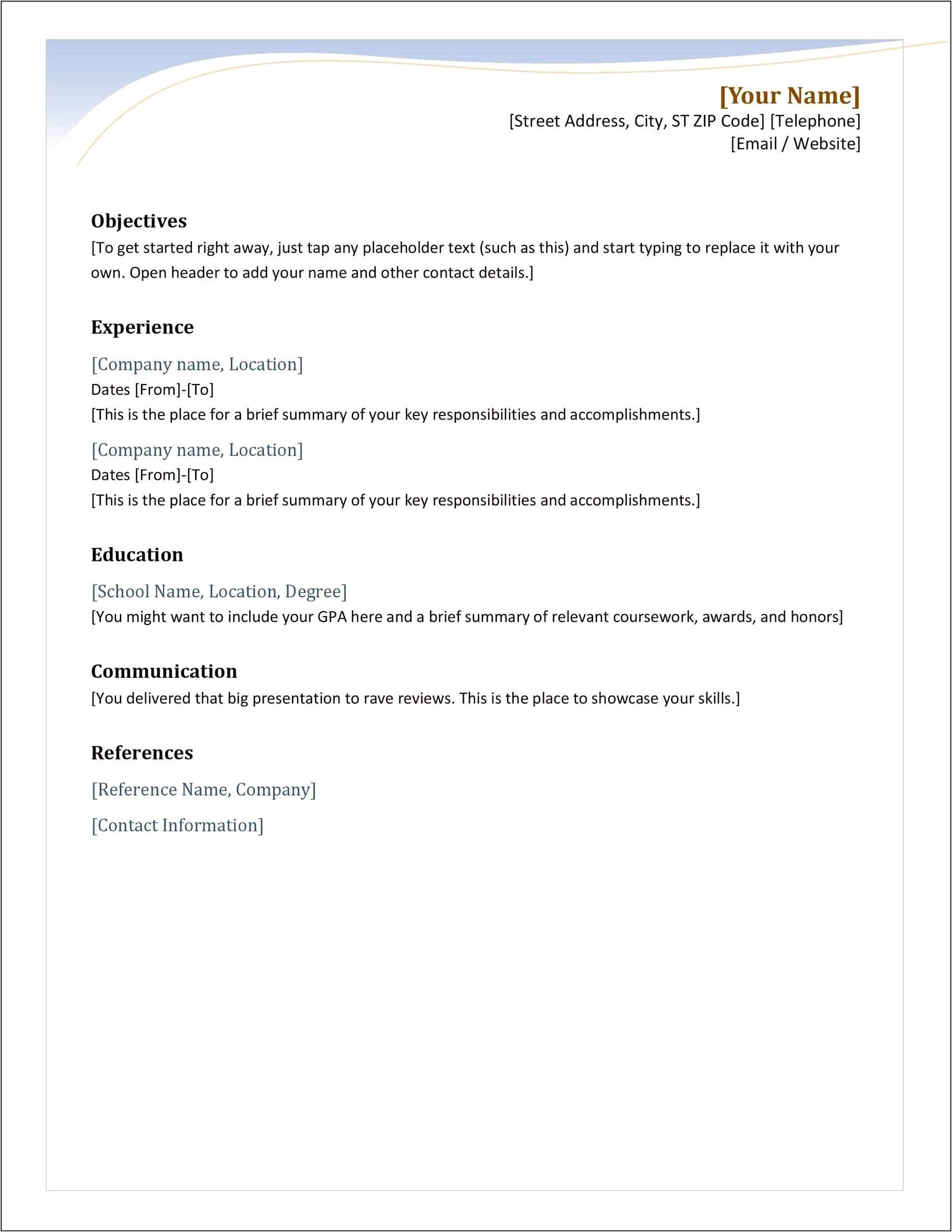Is Word The Best For Resumes