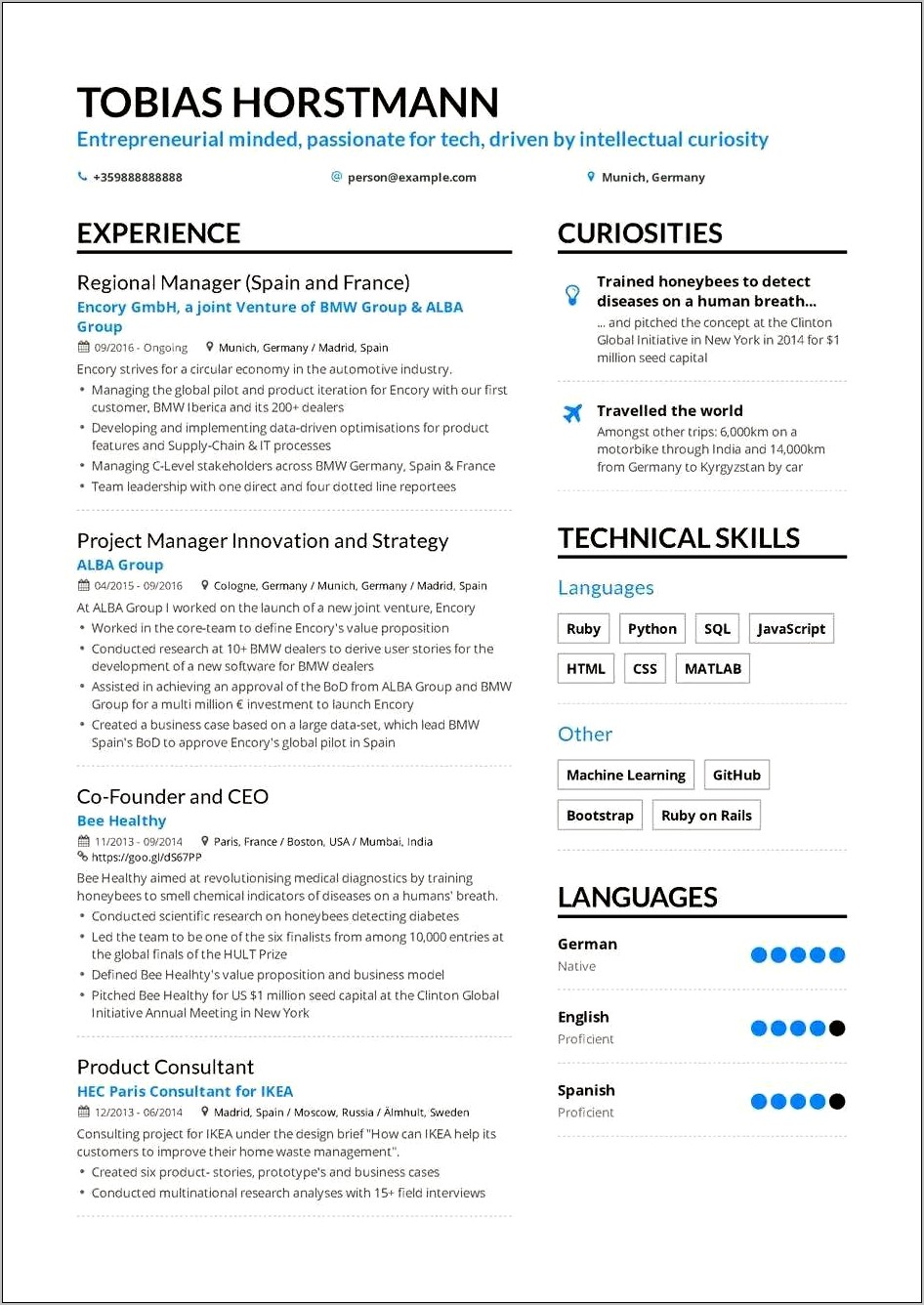 It Manager Resume Examples 2019